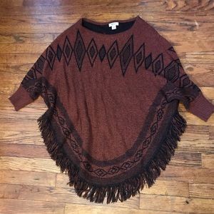Style and Co Sweater poncho